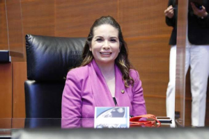 Senadora entra como suplente al PAN y dos dias después se va a Morena