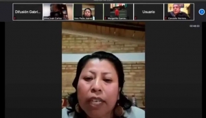 Inés Parra discute con Irma Juan Carlos