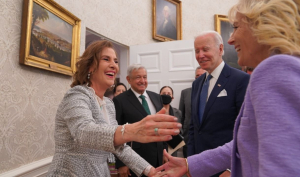 Beatriz Gutiérrez Müller celebra 200 años de la relación México-EU: “el destino nos ha unido”