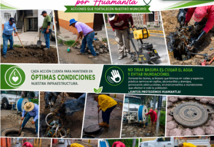 CAPAMH continúa atendiendo reportes ciudadanos