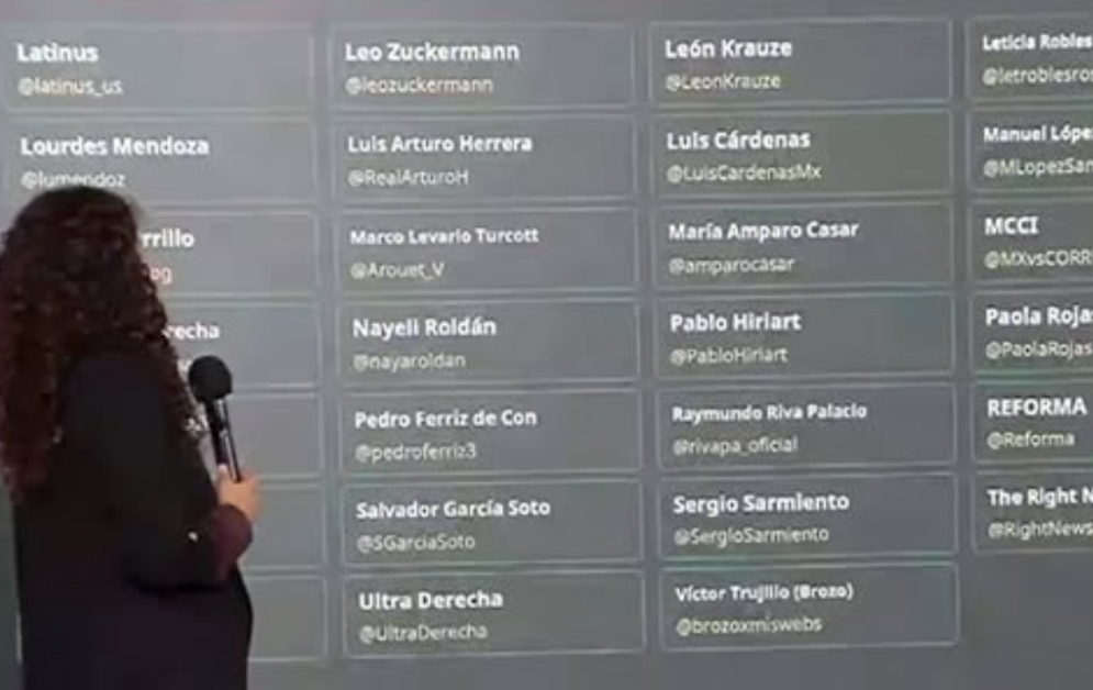 Somos México califica como “dictadura” las listas negras de Sheinbaum contra periodistas e influencers