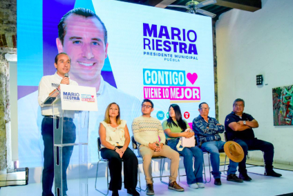 Mario Riestra presentó su eje de Desarrollo Social y Humano