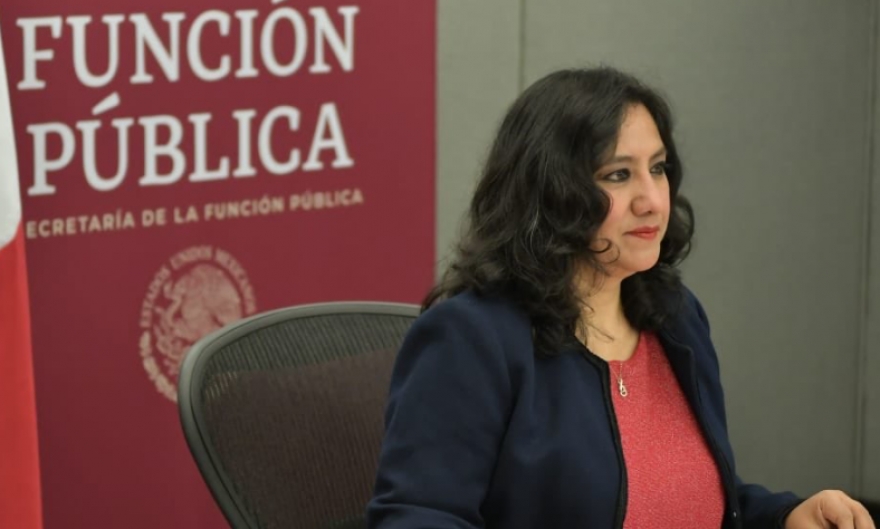 Irma Sandoval, secretaria de la Función Pública