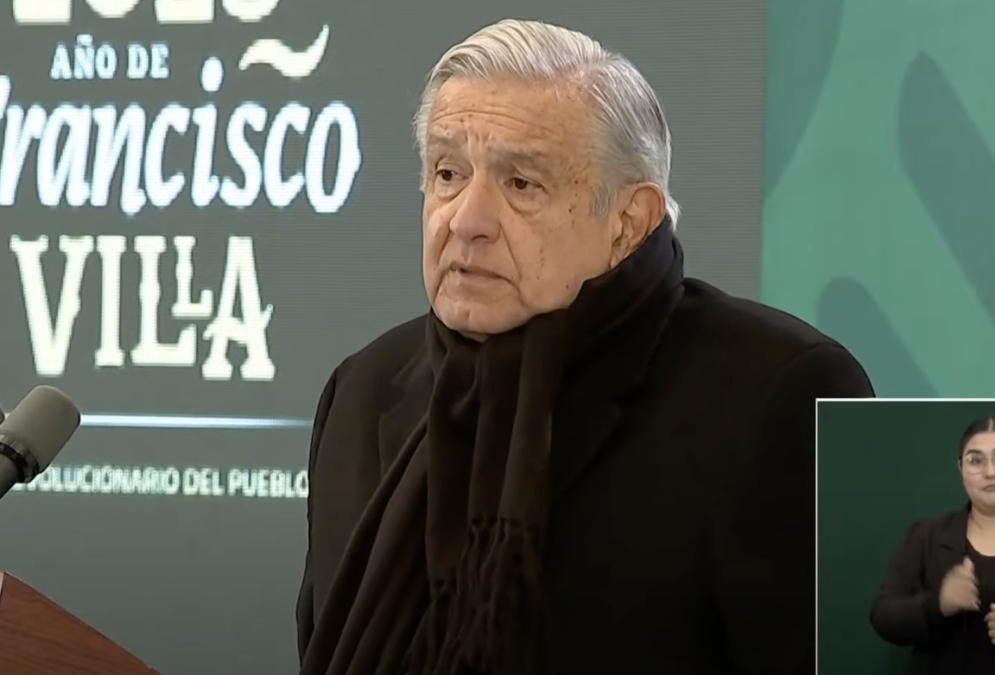 Acusa AMLO que hasta en España están en contra de la 4T