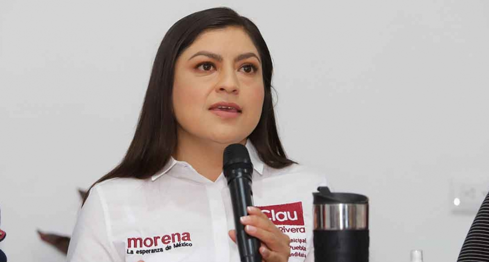 Claudia Rivera Vivanco, alcaldesa de Puebla