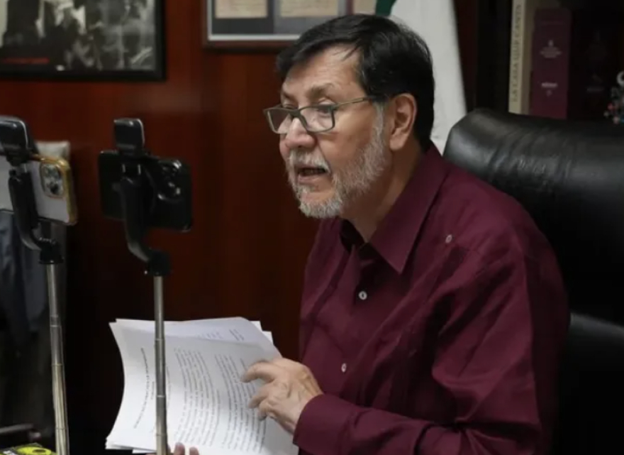 Noroña aplaude resolución que permite al gobierno hacer propaganda de la elección judicial morenista: “es un triunfo para nuestra democracia”, dice