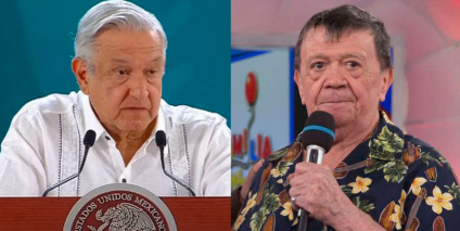 Redes comparan la mañanera de AMLO con el show de Chabelo