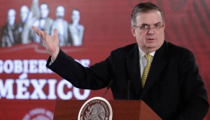 Marcelo Ebrard, secretario de Relaciones Exteriores