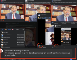 Respaldo de Noroña a Ana Lilia Rivera desata burlas y críticas