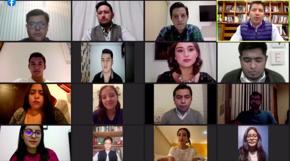 Pide Lalo Rivera a jóvenes continuar inspirando a más generaciones en medio de la pandemia
