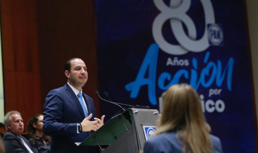 Marko Cortés, dirigente nacional del PAN