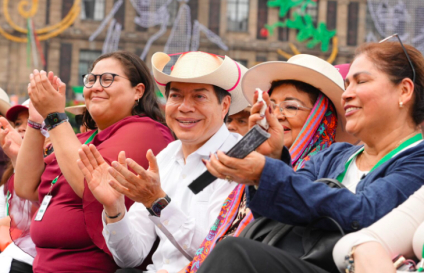 Mario Delgado califica como "histórico" sexto informe de gobierno de AMLO "hubo un gran avance"