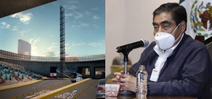 Gobierno de Puebla detecta falla estructural en Viaducto Juárez Serdán