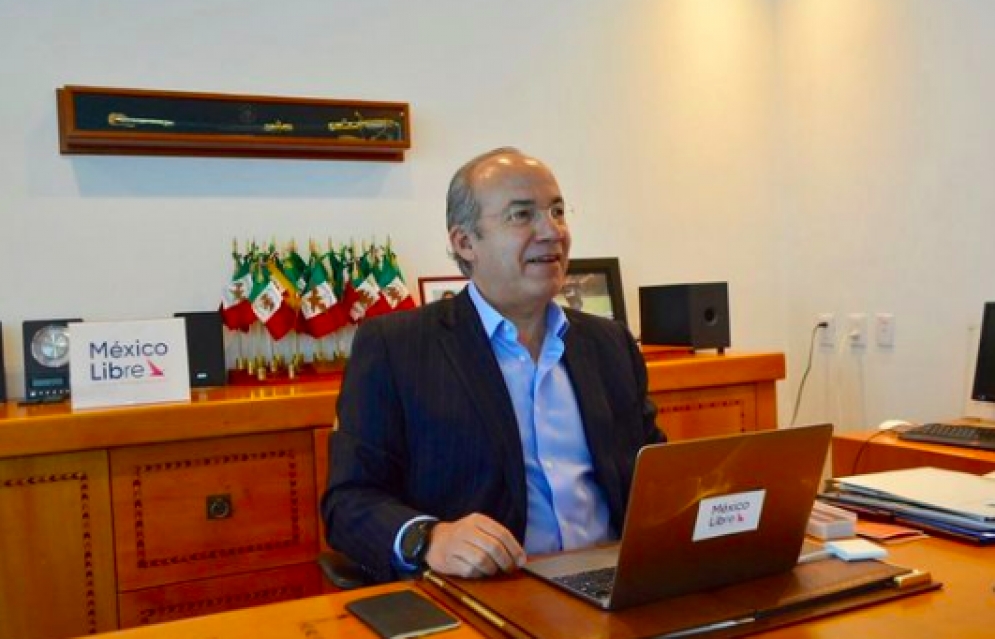 Calderón llama sinvergüenza a Morena por extender presidencia de Arturo Zaldívar en la SCJN