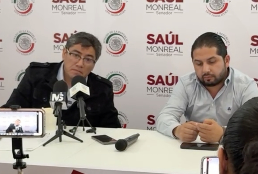 Saúl Monreal exhibe que delito de extorsión en Zacatecas ya es un asunto grave