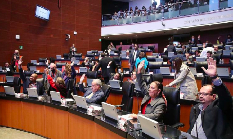 ¿Quiénes votaron a favor y en contra de la reforma militarista en el Senado?