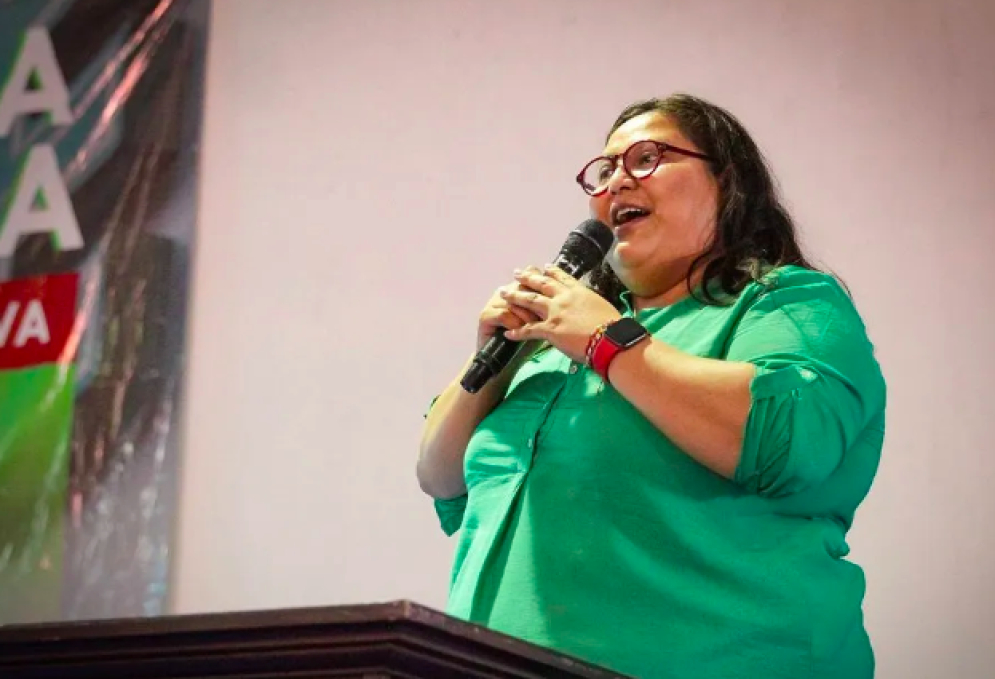 “Emociona el liderazgo mundial de nuestro presidente”, presume Citlalli Hernández tras gira de AMLO