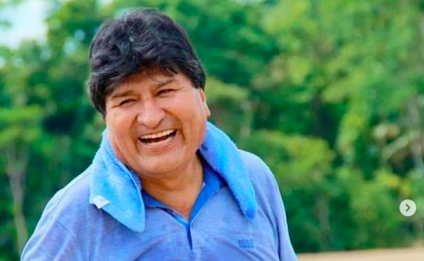 Evo Morales presume que de ser mexicano militaría en Morena