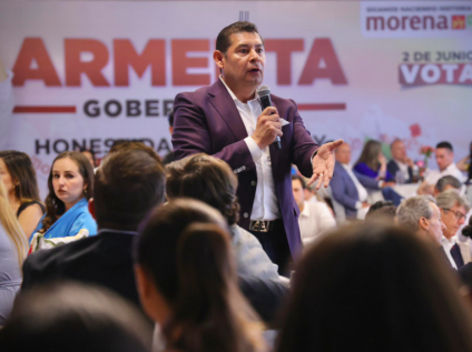 El TEPJF confirma el registro de Alejandro Armenta Mier como candidato a la gubernatura de Puebla
