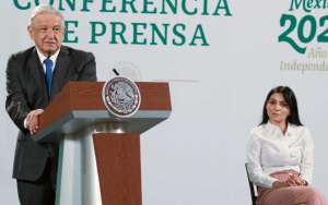 AMLO sale en defensa de Liz Vilchis: &quot;la apoyamos porque no le gusta a los mentirosos&quot;