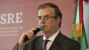 Marcelo Ebrard, secretario de Relaciones Exteriores