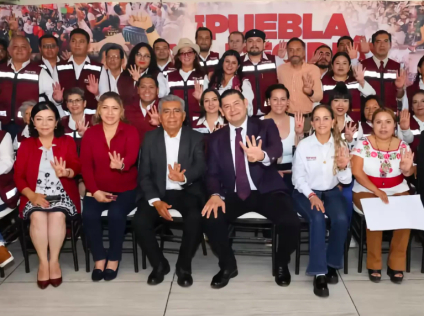 Armenta propone convertir las sedes de “Mi casa es Puebla” en centros de negocios para los micro, pequeños y medianos empresarios poblanos en el mundo