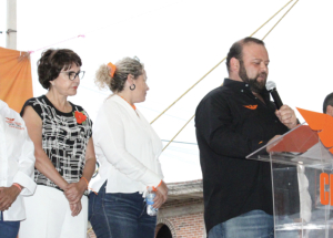Patricia Mercado respalda al “Chawaro” en su pre cierre de campaña