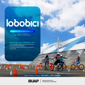 ¿No sabes andar en bici? BUAP te enseña ¡gratis!