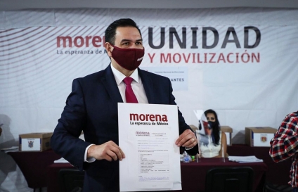 Diputados emprenden desafuero de Cruz Pérez Cuellar, senador de Morena