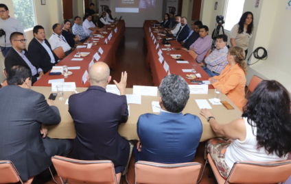 Autoridades de los 3 niveles de gobierno celebran la primera reunión del 'Alto Atoyac' región Tlaxcala