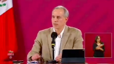 Gatell atribuye escenario catastrófico de 60 mil defunciones por covid-19 al "tabaquismo"