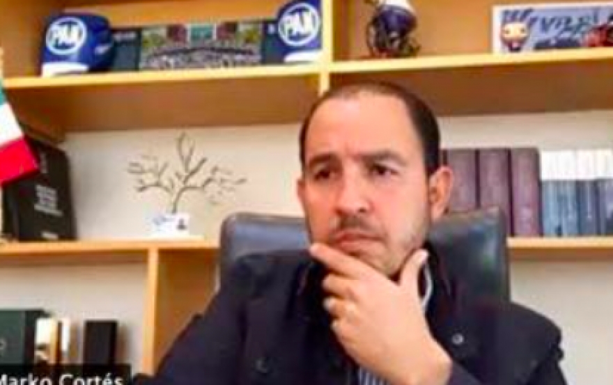 Ni siquiera se ha vacunado al 1% de la población: Marko Cortés a AMLO