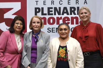 Nueva presidenta de la mesa directiva del Senado se compromete a conducir la cámara de manera institucional a diferencia de Noroña
