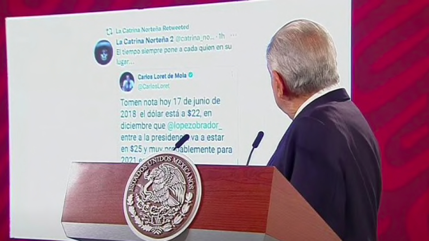 AMLO utiliza tweet falso para arremeter contra Carlos Loret