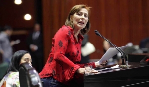 Tatiana Clouthier en la Cámara de Diputados