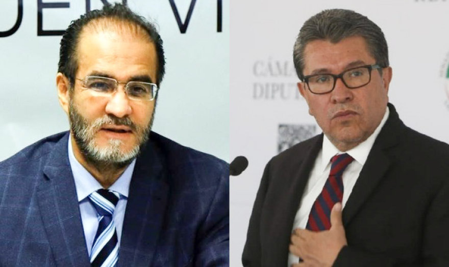 René Bejarano y Ricardo Monreal