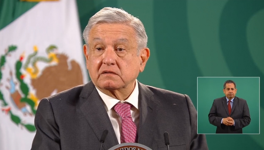 AMLO en conferencia de prensa