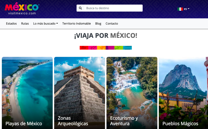 La 4T privatizó el portal “visitmexico.com” en 2019; INAI ordena transparentar motivos y resultados
