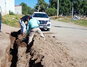 CAPAMH refuerza labores de mantenimiento y atención en la red de agua y drenaje en Huamantla