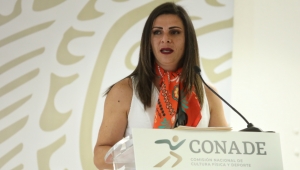 Ana Guevara, directora general de la Conade