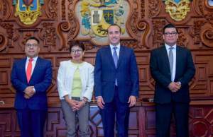 Mario Riestra expone su plan de trabajo ante el Consejo Universitario de la BUAP