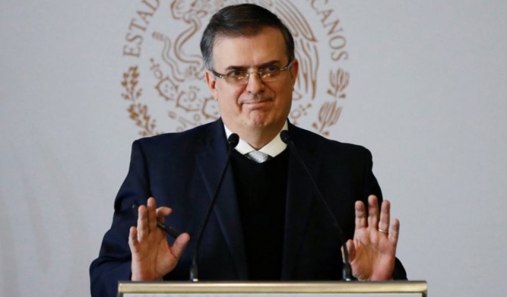 Marcelo Ebrard, secretario de Relaciones Exteriores