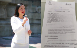 Sandra Cuevas presenta denuncia en la Fiscalía de la CDMX por el acarreo para la marcha pro AMLO
