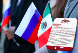 Embajada Rusa en México usa apoyo de juventudes morenistas para arremeter contra Ucrania