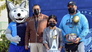 BUAP recibe placa conmemorativa al noveno lugar logrado en la Universiada Nacional UACJ 2022