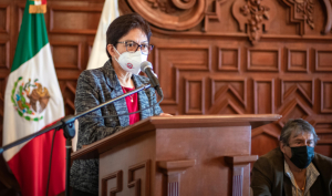 Lilia Cedillo da inicio al “Cuarto Foro de Desarrollo y Medio Ambiente en México: El paradigma de la bioculturalidad”