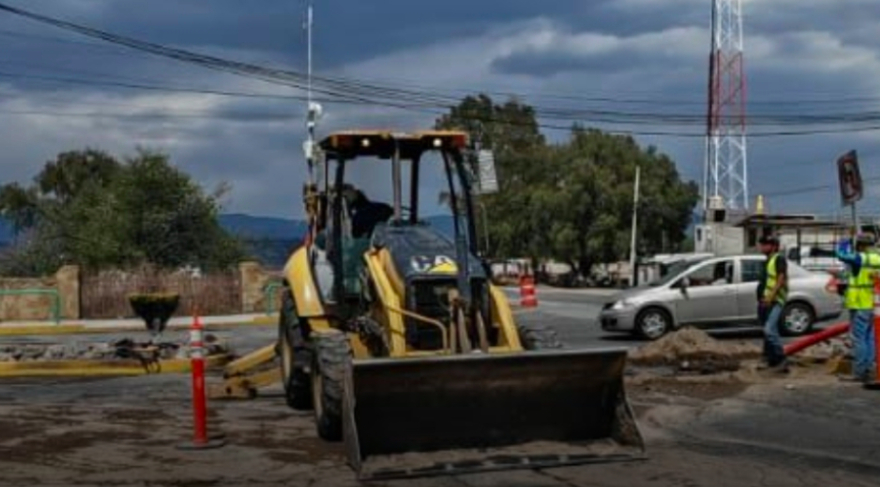 CAPAMH trabaja para fortalece el servicio tras daño en linea de conducción del pozo Benito Juarez
