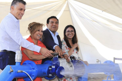 Invierte LCC 2.9 mdp en pozo de agua y dan banderazo de salida
