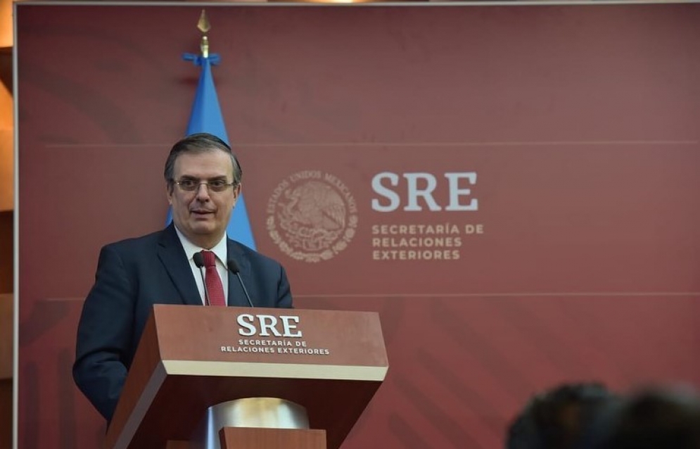 Marcelo Ebrard, secretario de Relaciones Exteriores