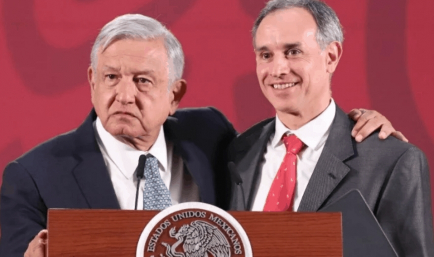 AMLO y Hugo López-Gatell